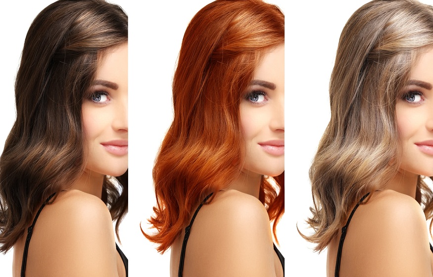 Tips to color your hair yourself & choose the right color online